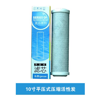 10寸平壓式壓縮活性炭濾芯（上門(mén)更換濾芯）